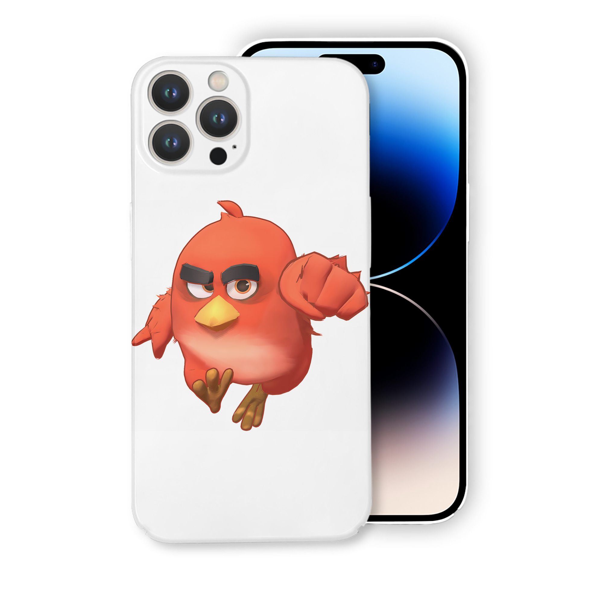 （画像用） Angry Birds アングリーバード 【iPhone 14シリーズ対応】ハードケース